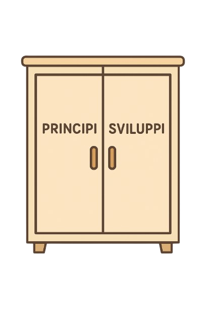 Armadio con due ante: principi e sviluppi.